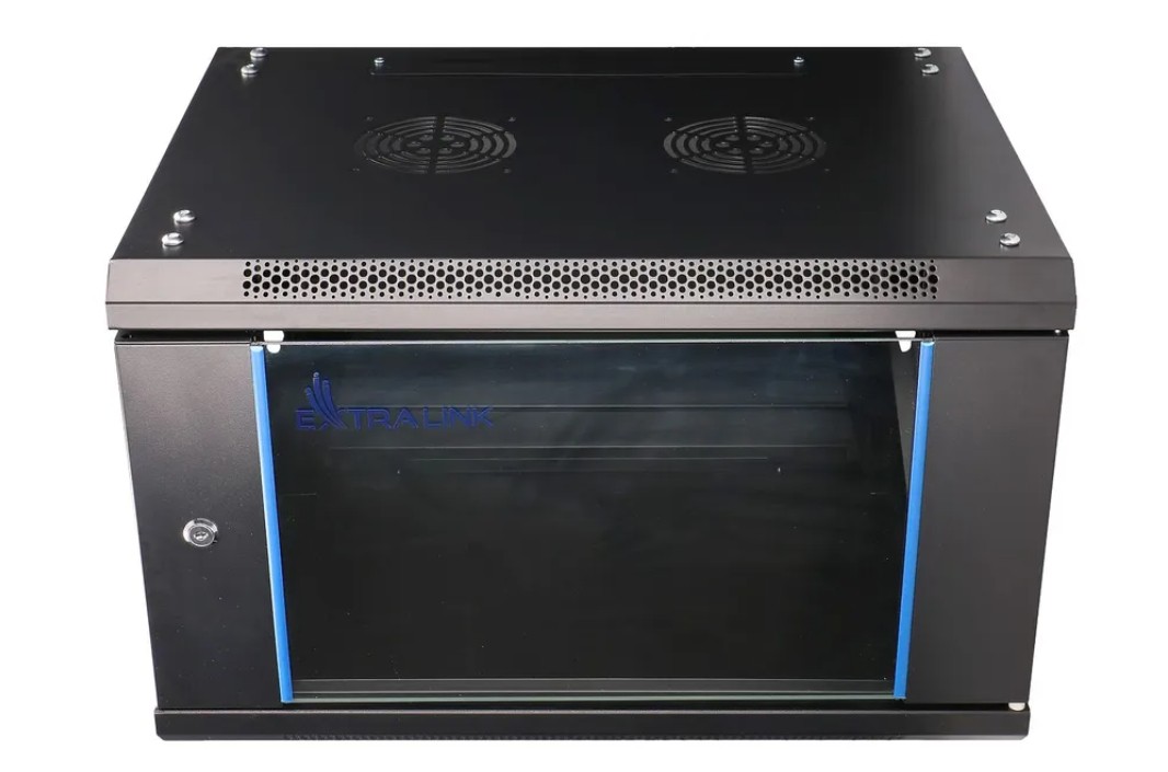 Extralink EX.7225 rack cabinet 6U Wall mounted rack Black