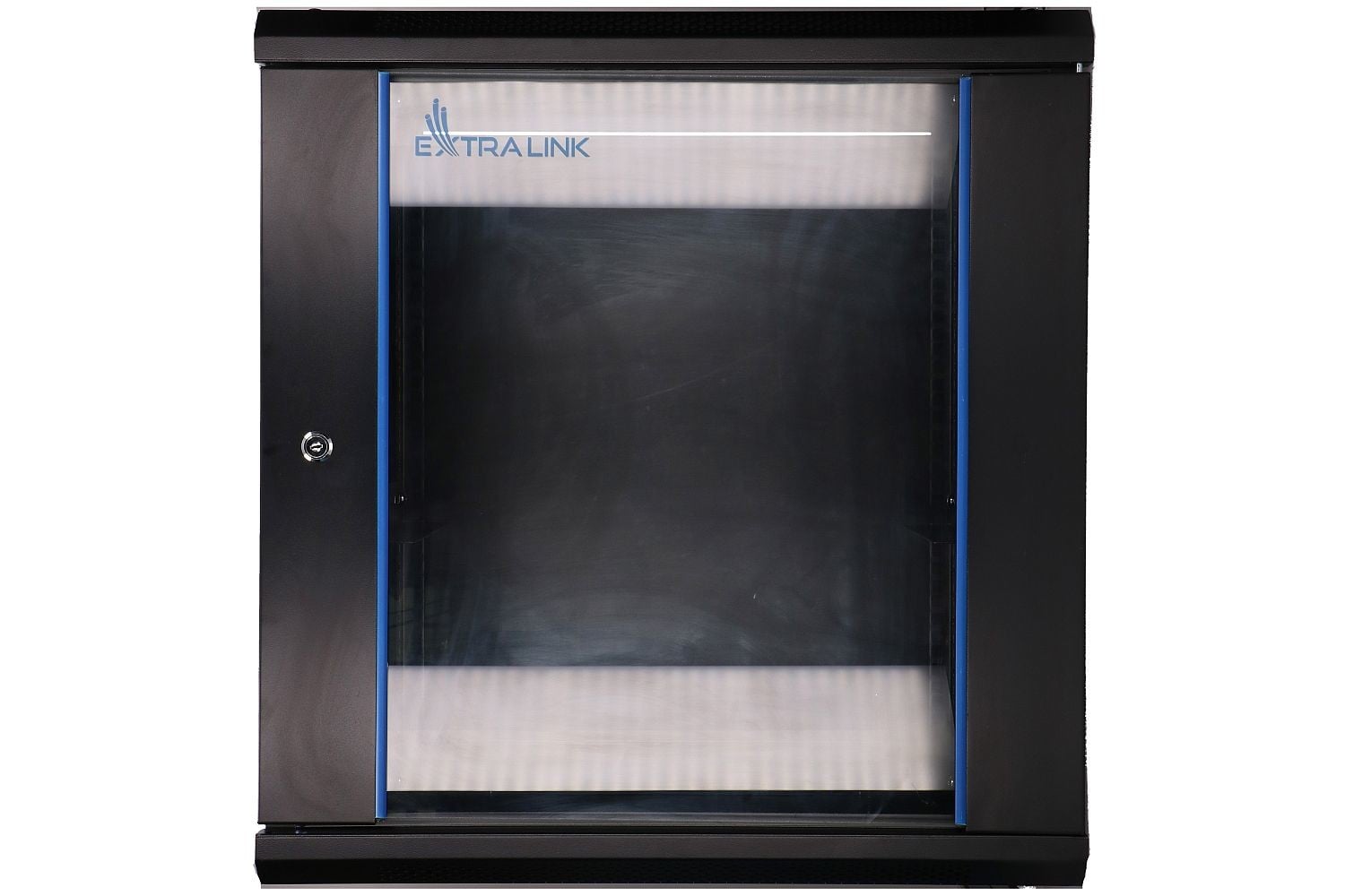 Extralink 12U 600×450 Black | Rackmount cabinet | wall mounted