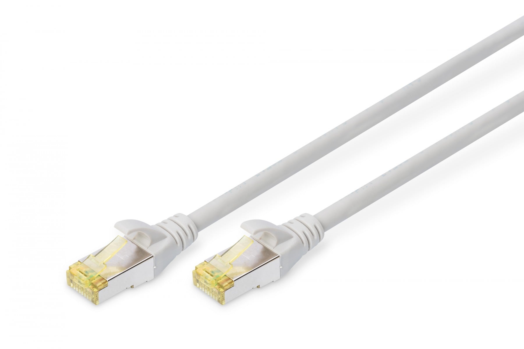 CAT 6A S-FTP patch cord, Cu, LSZH AWG 26/7, length 20 m, color grey