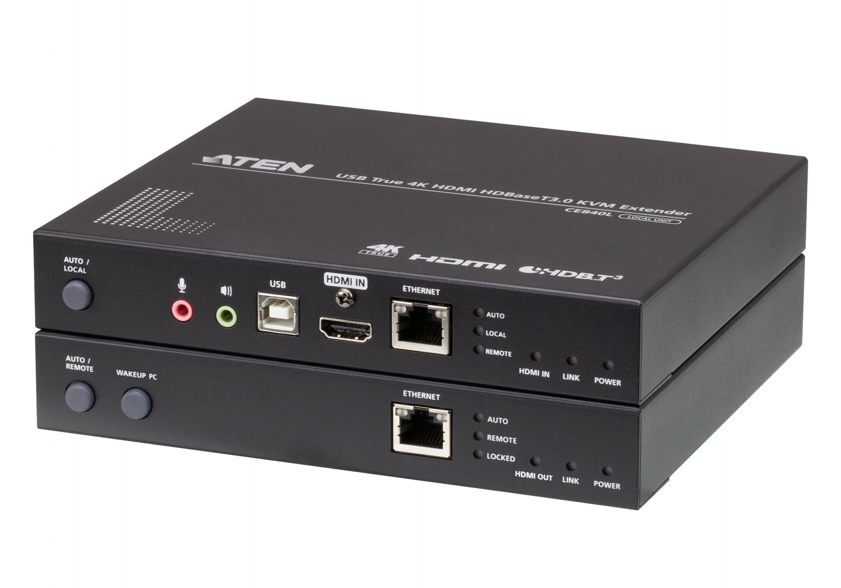 USB True 4K HDMI HDBaseT3.0 KVM Extender