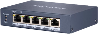 Hikvision DS-3E0505HP-E 4 Port Gigabit Unmanaged POE Switch