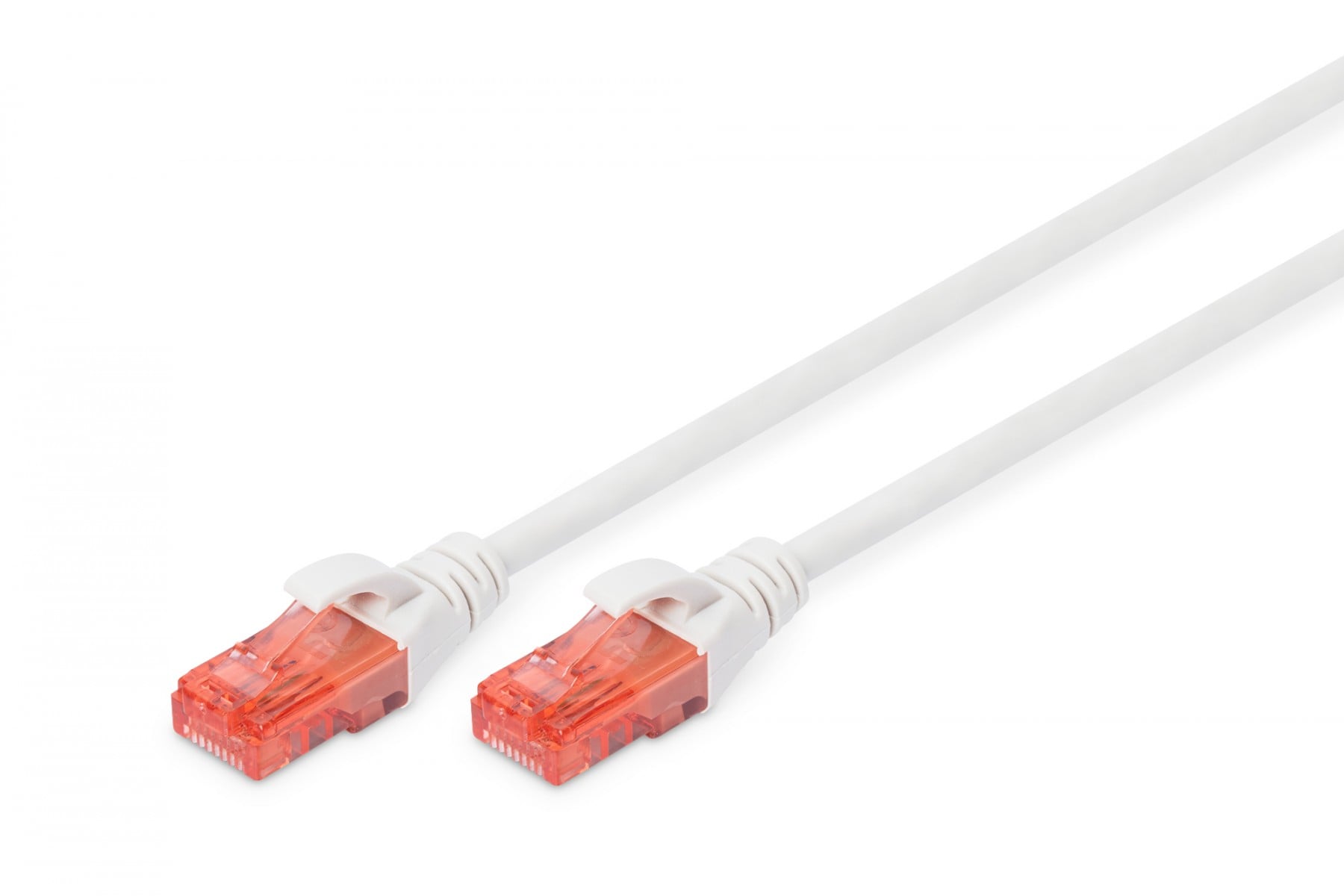 CAT 6 U-UTP patch cord, Cu, LSZH AWG 26/7, length 1 m, color white