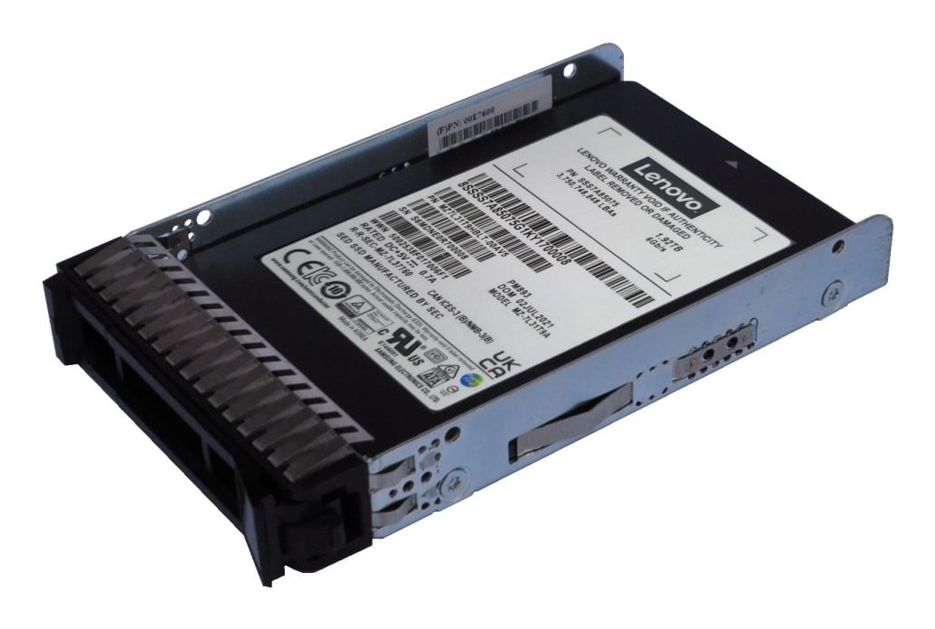 ThinkSystem 3.5″ Multi Vendor 480GB Read Intensive SATA 6Gb HS SSD v2