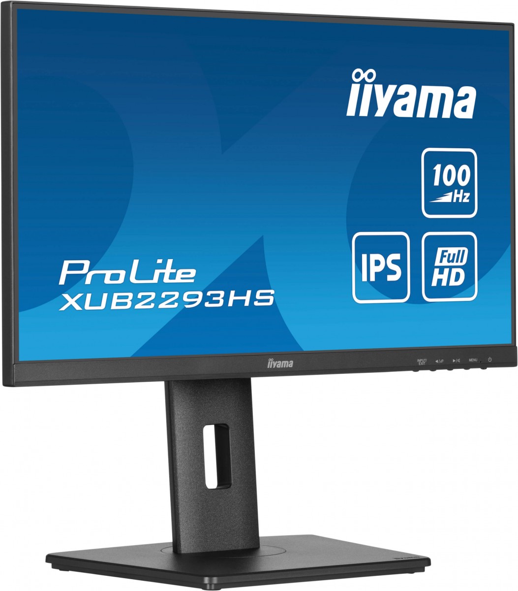 IIYAMA XUB2293HS-B6 21.5inch IPS FHD LED 100Hz 300cd/m2 1ms HDMI DP Speakers