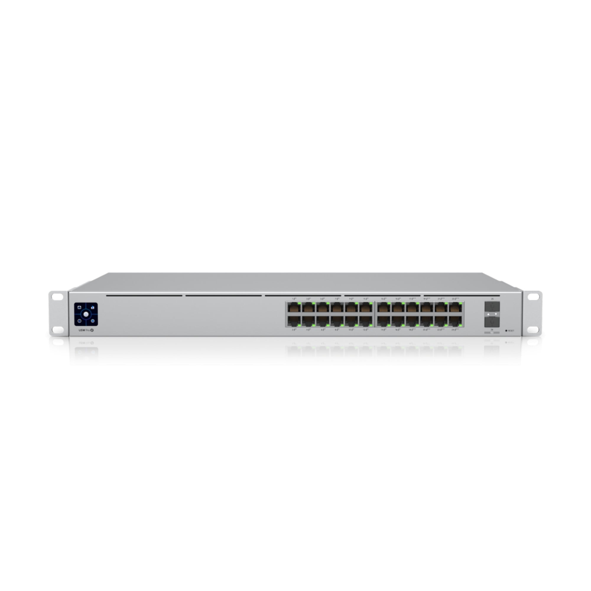 Ubiquiti Networks UniFi Pro 24-Port PoE Managed L2/L3 Gigabit Ethernet (10/100/1000) Power over Ethernet (PoE) 1U Silver (USW-PRO-24-POE)