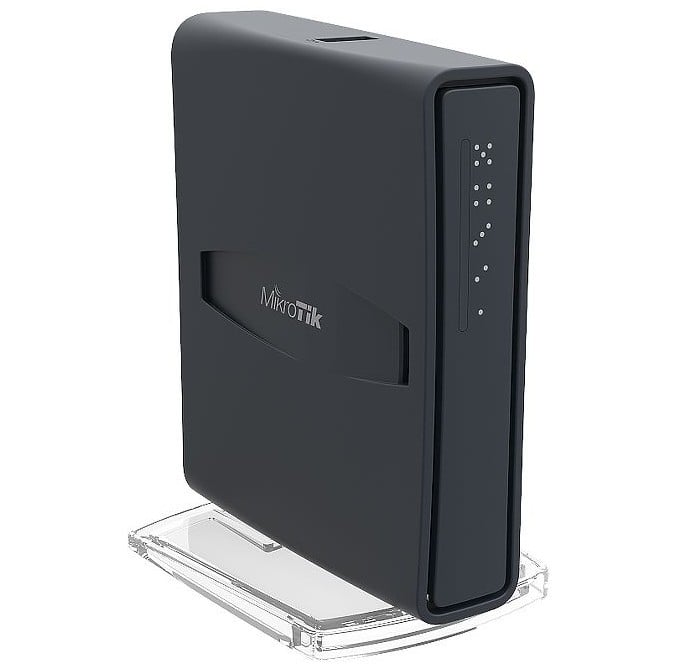 Mikrotik hAP ac lite tower Black Power over Ethernet (PoE) (RB952Ui-5ac2nD-TC)