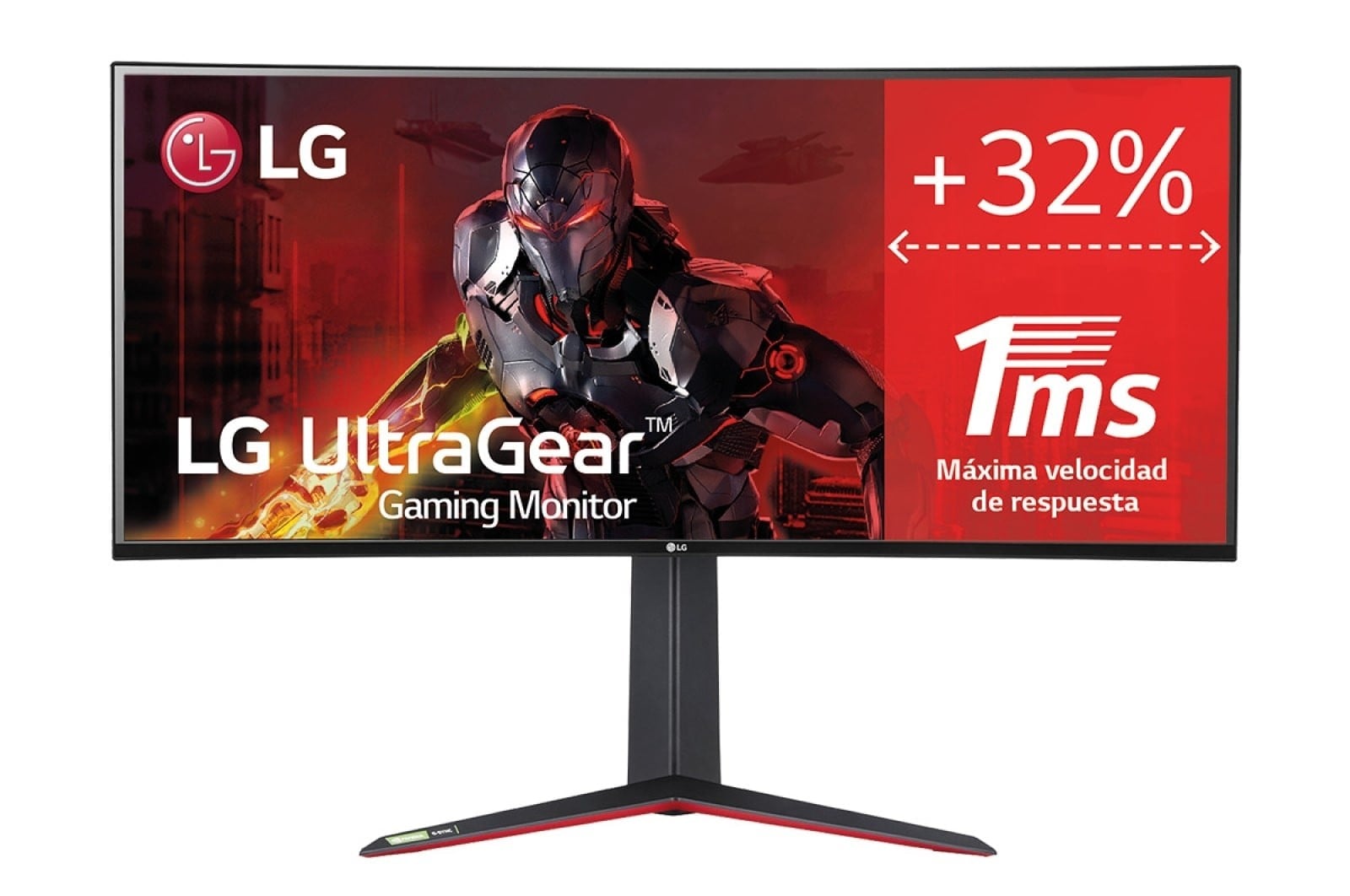 LG UltraGear 34GN850P-B 34″ Curved Gaming LED Monitor, UWQHD @ 144 Hz, Nano IPS Display, DisplayHDR 400