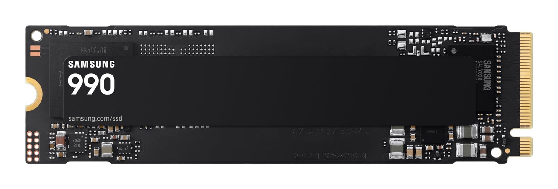 SAMSUNG 990 Basic SSD 2TB M.2 NVMe PCI 4.0 up to 7.250 MB/s read + up to 6.450 MB/s write Internal SSD for PCs NB consoles