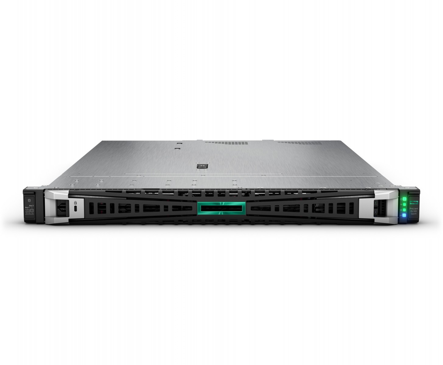 HPE ProLiant DL320 Gen11 4510 12c 1P 2x32GB-R 8SFF MR408i-o 2x480GB SATA SSD 2x1000W PS EU Server
