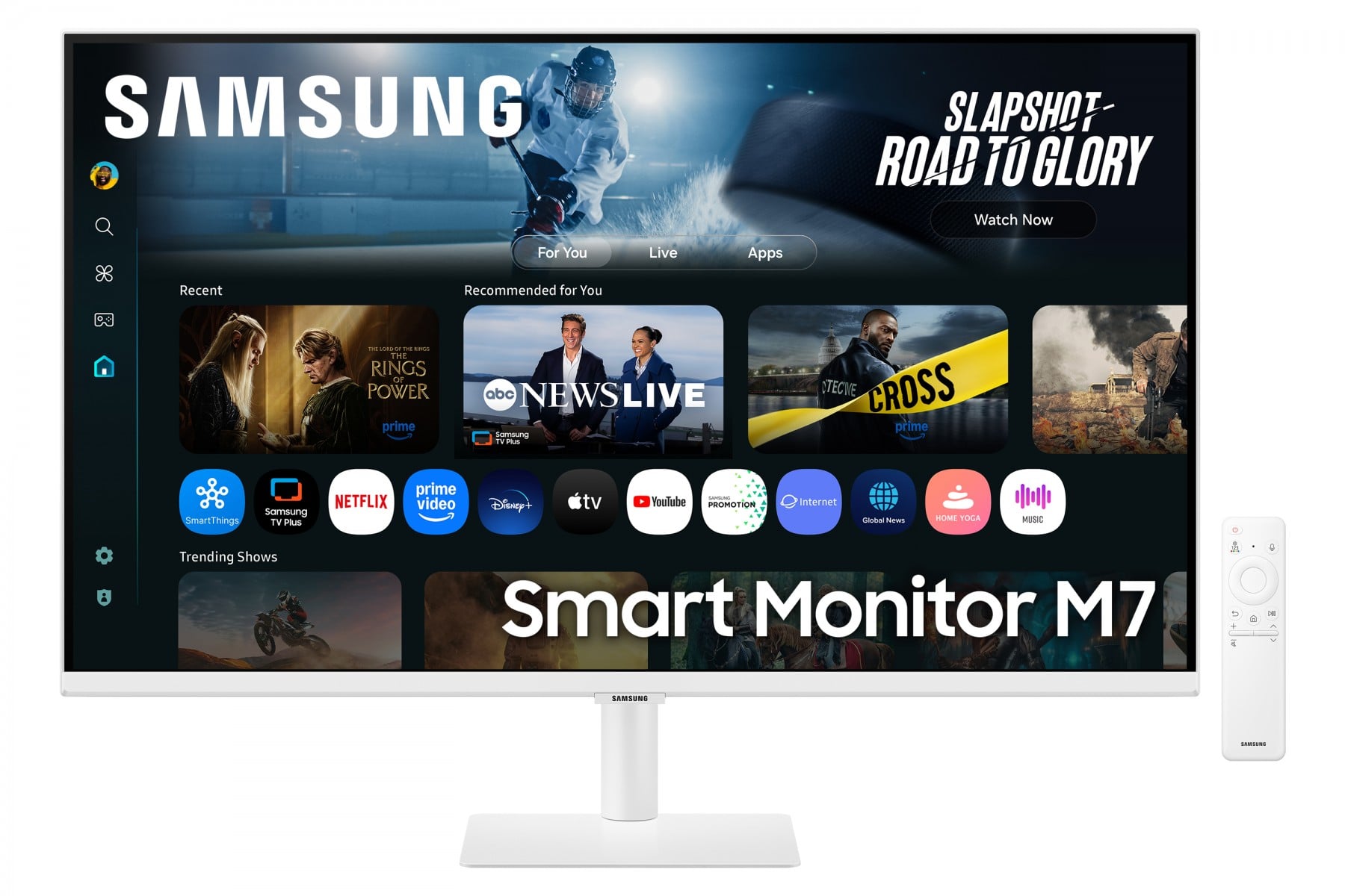 SAMSUNG LS32FM703UUXEN, 32 inch, VA, 3840×2160, 16:9, 2xHDMI, USB-C, White