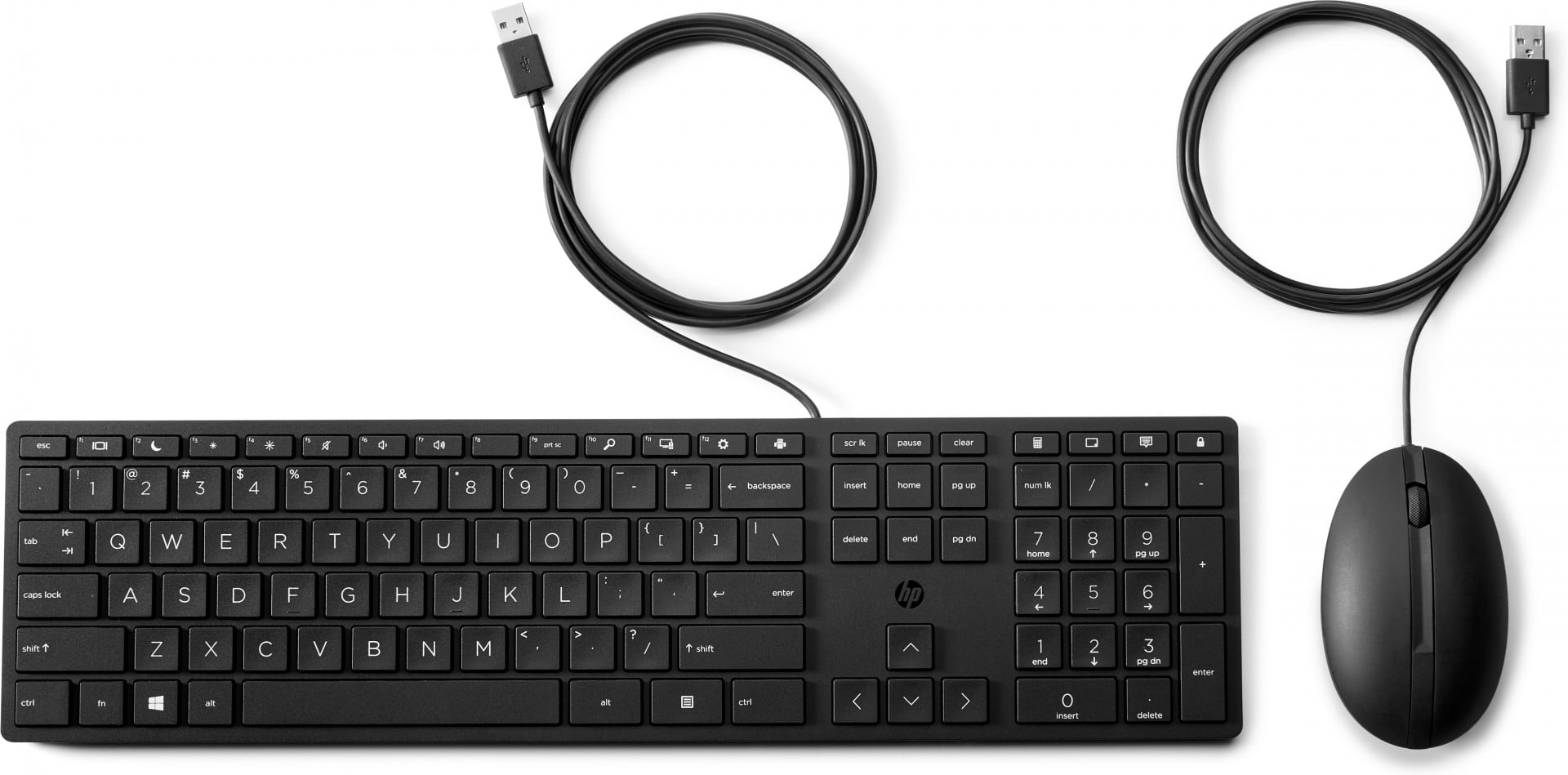 HP corded set USB 320MK black QWERTY (9SR36AA#ABB)