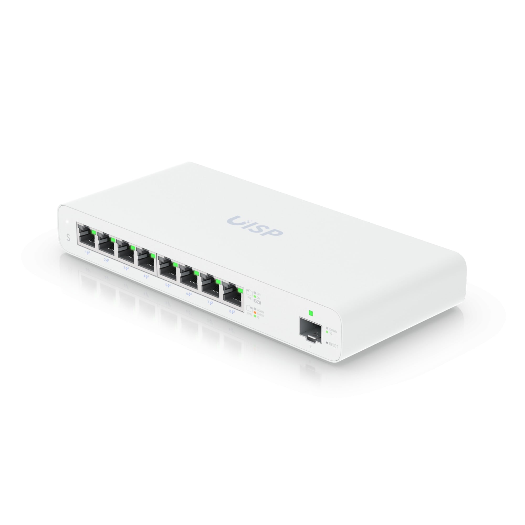 UbiQuiti UniFi UISP Switch Gigabit PoE Switch for MicroPoP Applications – Switch – Fiber Optic (UISP-S)