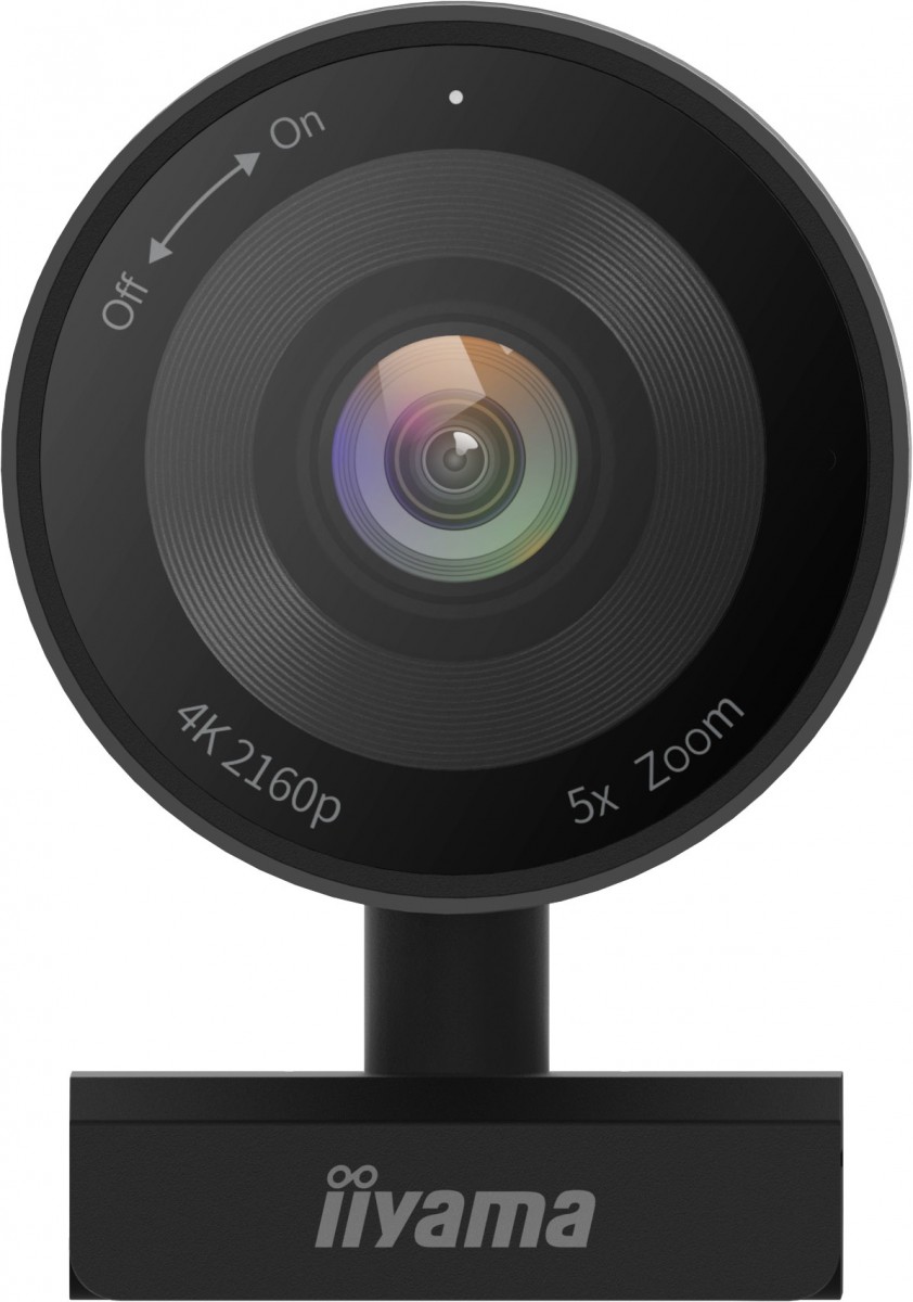 IIYAMA UC-CAM10PRO-1 Camera 4K UHD 120degree FOV 8MP STARVIS sensor 5x Zoom 2D/3D Noise cancelling Auto Framing