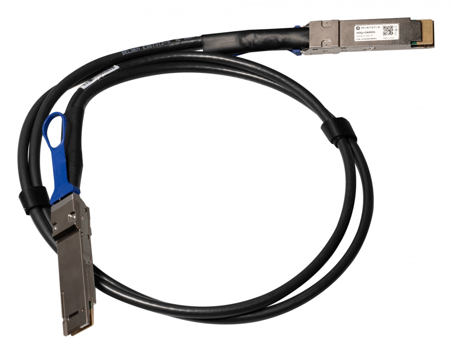 QSFP56-DD direct attach cable 400G 1m