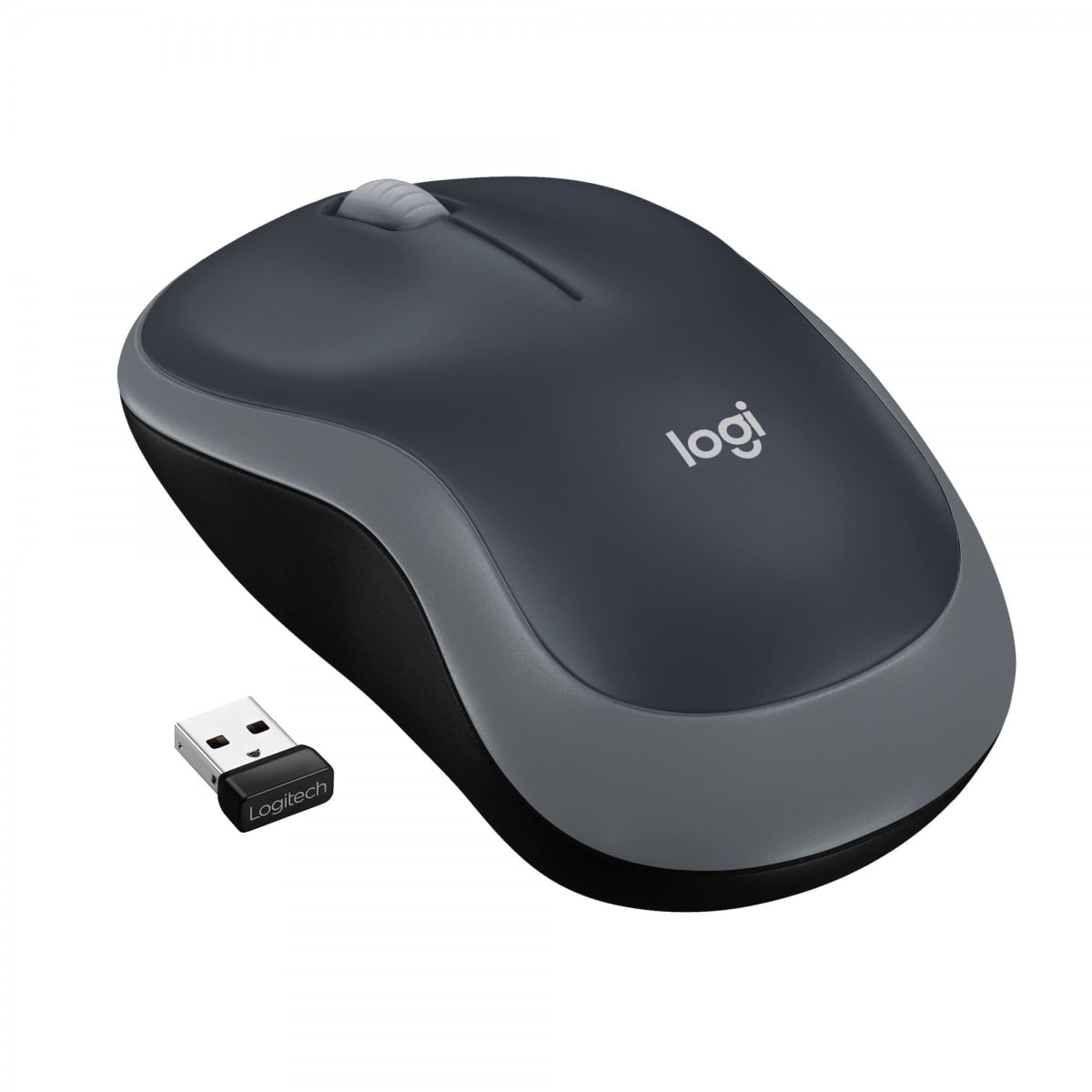 Logitech 910-002235 M185 Wireless Mouse Swift Grey