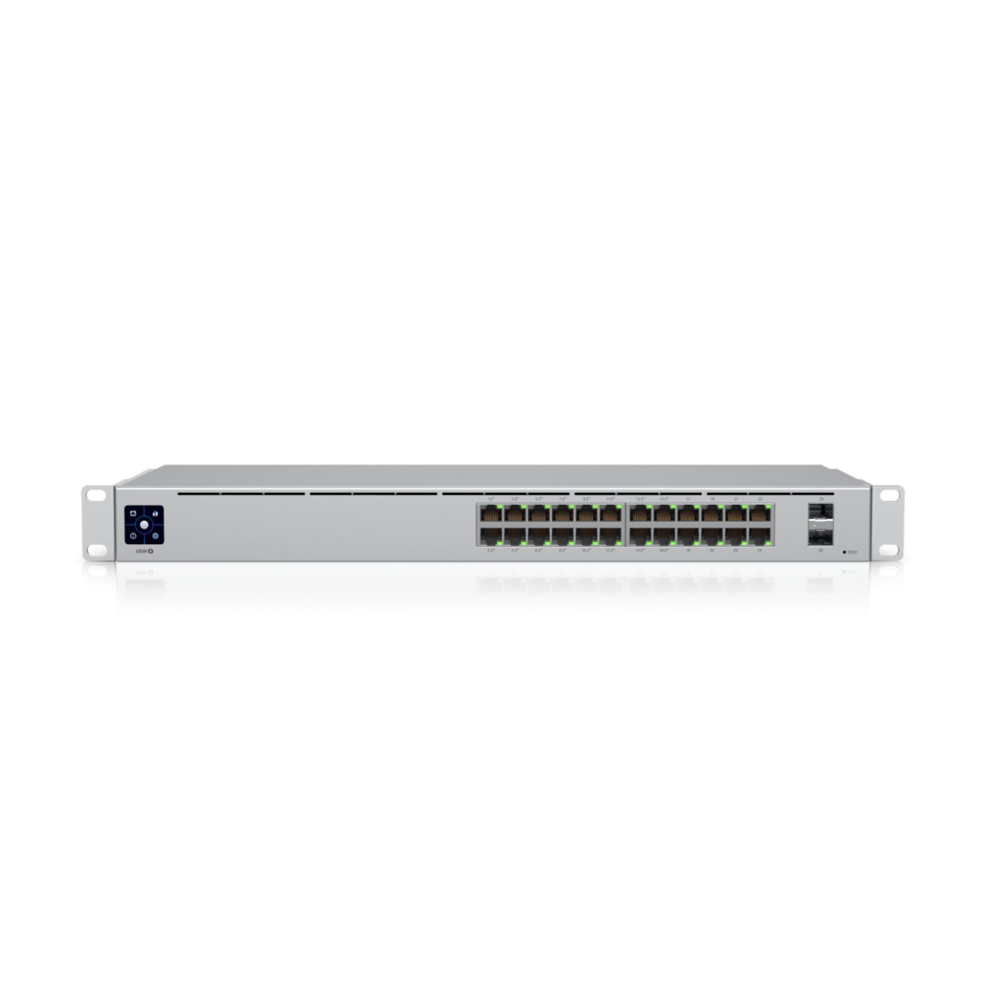 Ubiquiti Networks UniFi 24-Port PoE Managed L2/L3 Gigabit Ethernet (10/100/1000) Power over Ethernet (PoE) 1U Silver (USW-24-POE)