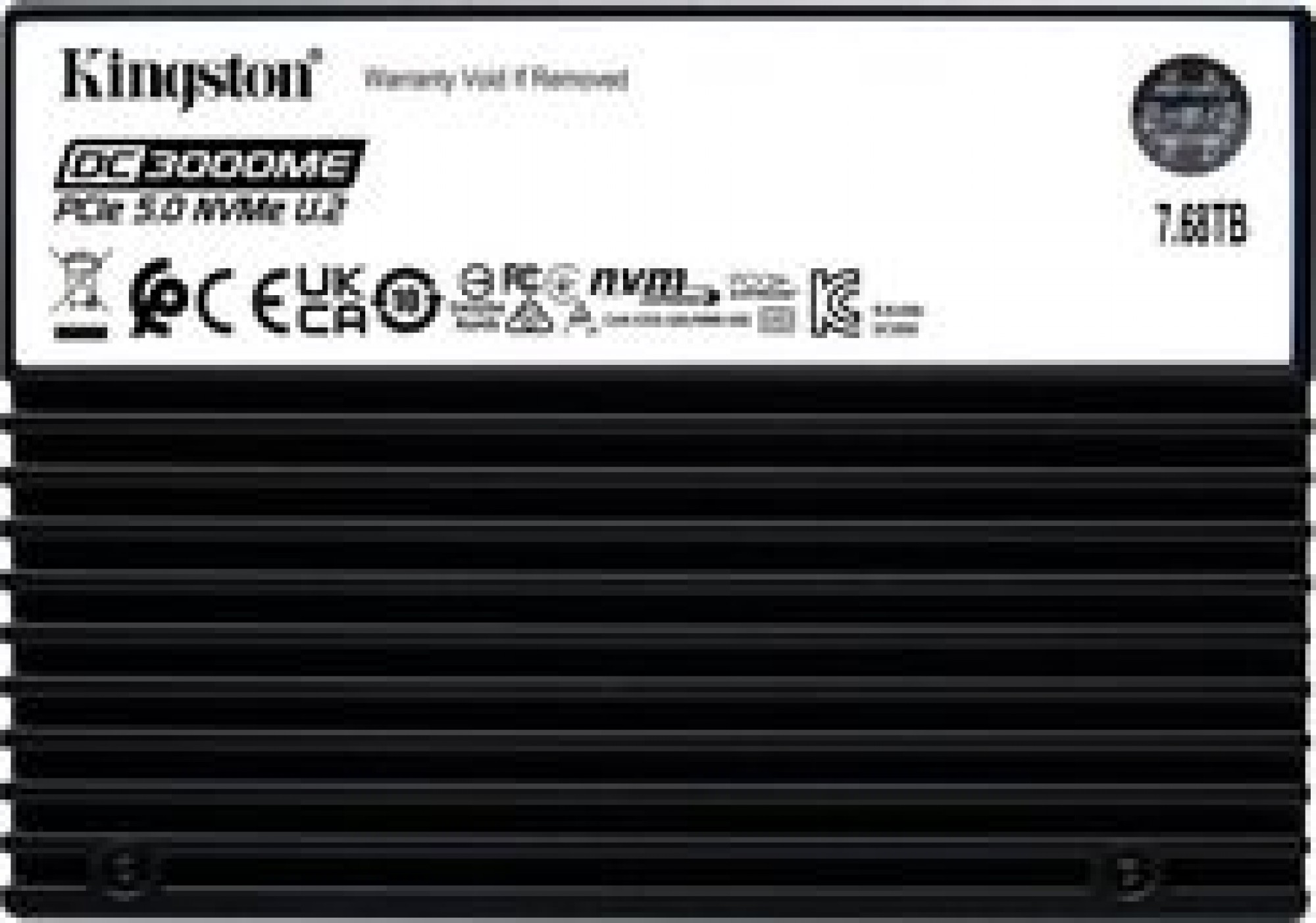 Kingston SEDC3000ME/7T6 7.68TB DC3000ME U.2 PCIe 5.0 NVMe SSD