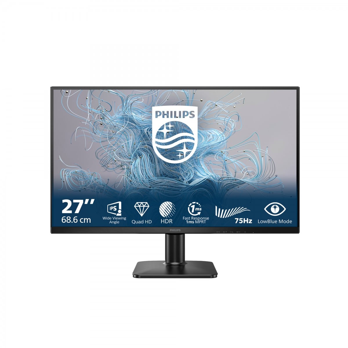 Philips 1000 series 27E2N1500L/00 computer monitor 27″ 2560 x 1440 pixels Quad HD LED Black