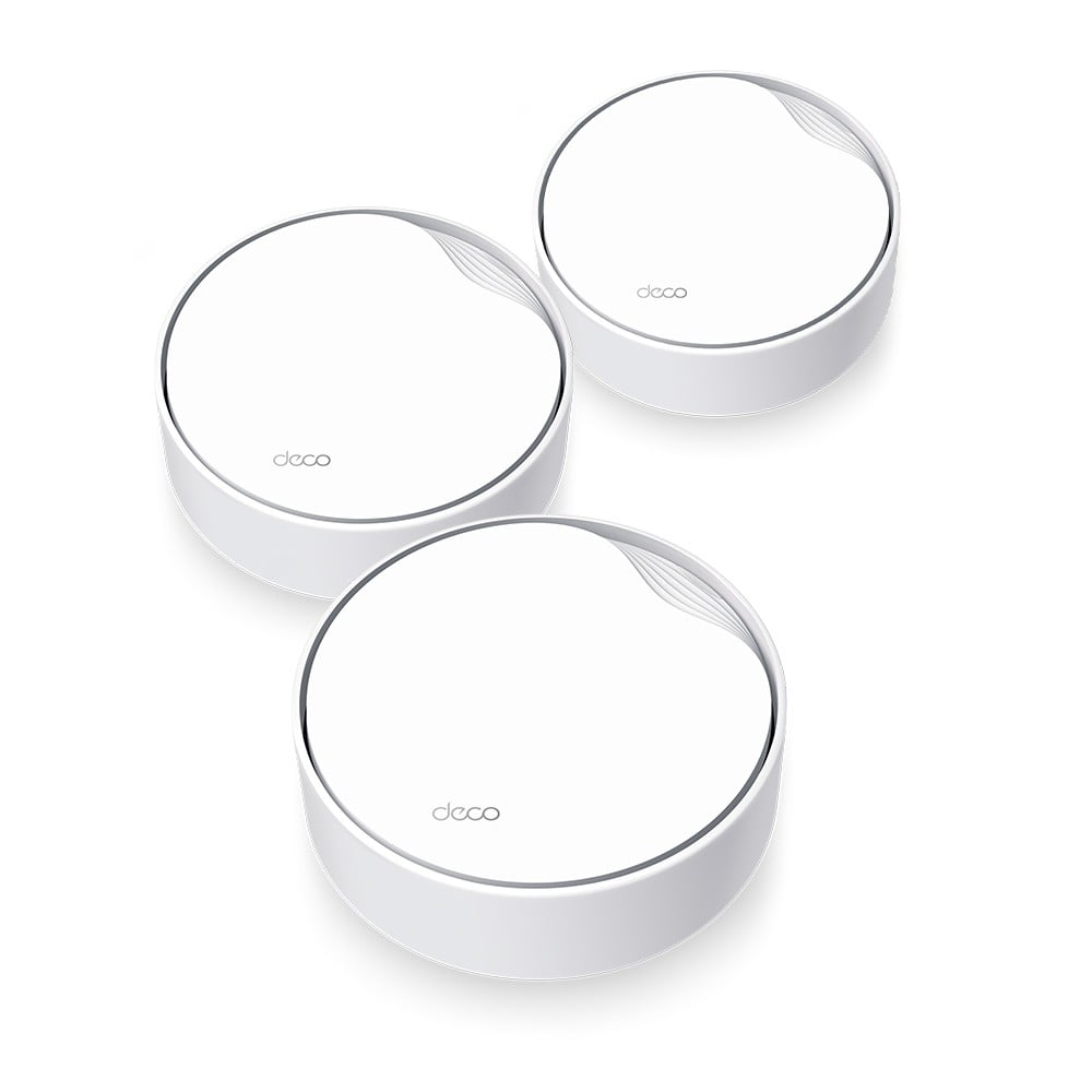 TP-Link Deco X50-PoE V1 Wi-Fi System (3 Pack) – Mesh, 6,500 sq.ft Coverage – Wi-Fi 6, Dual Band