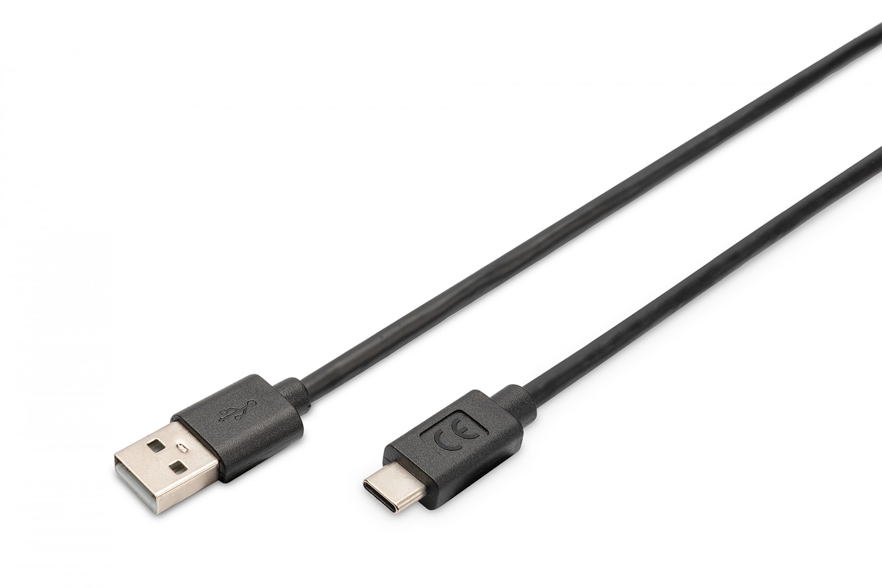 USB Type-C connection cable, type A to C M/M, 3.0m, 3A, 480MB, 2.0 Version, bl