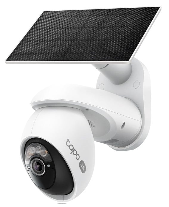 TP-Link Tapo C660 KIT, Smart Wire-Free Solar-Powered security camera Kit, 8Mpx