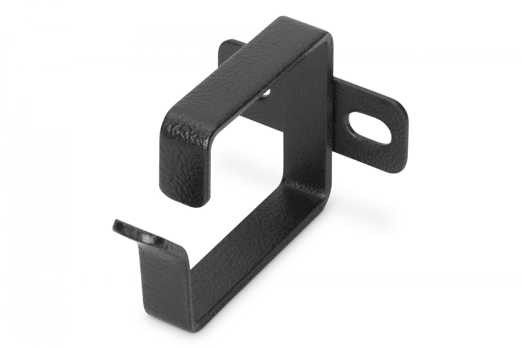 1U cable management ring, 44×60 mm 10 pieces, color black (RAL 9005)