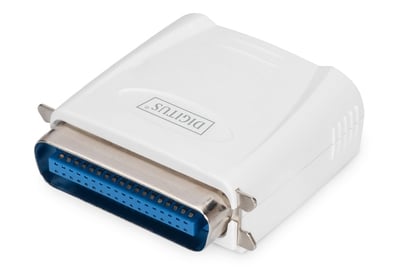 Parallel Print Server, 1-Port 1x RJ45, 1x DB-36-pin male Centronics