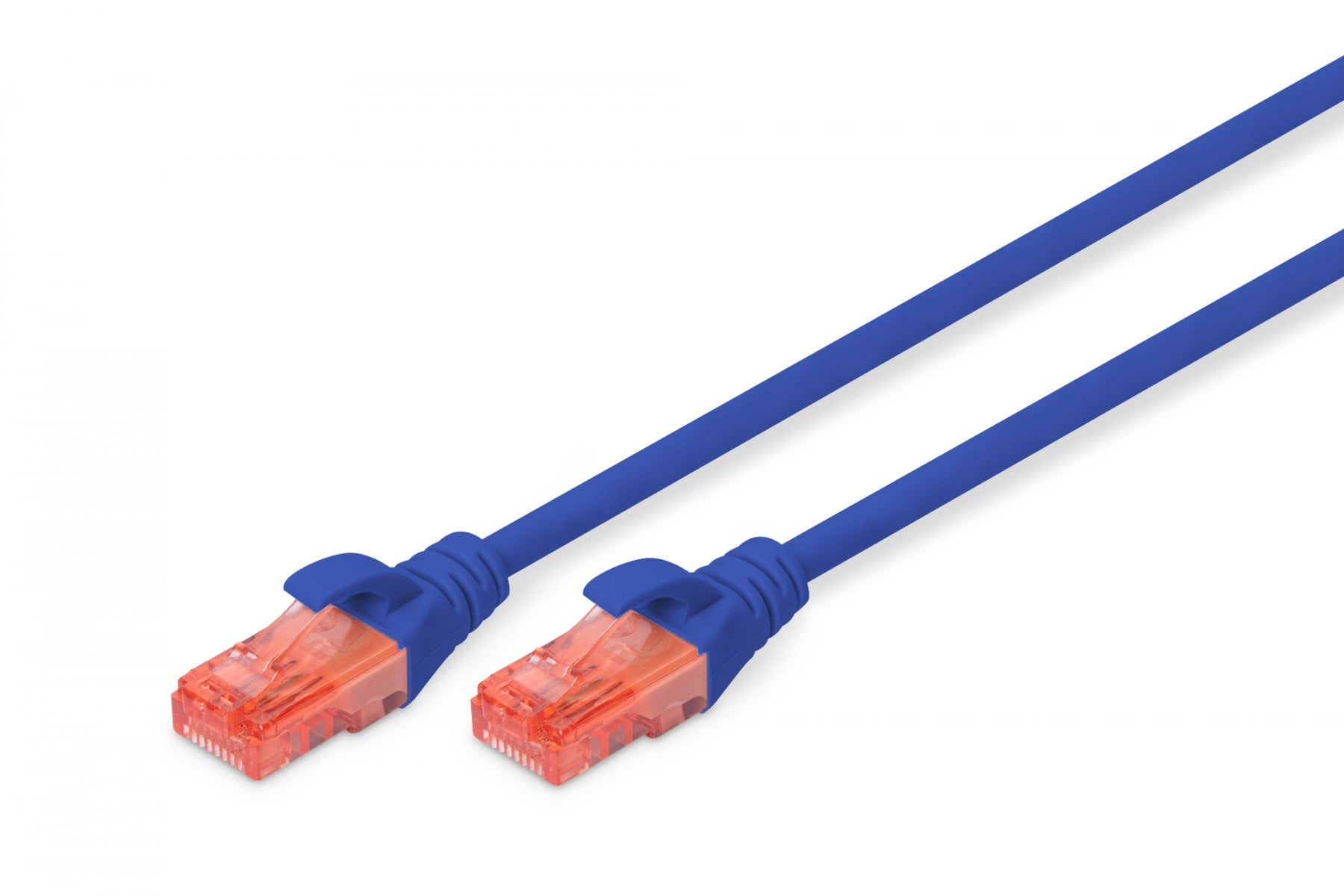 CAT 6, U-UTP patch cord, PVC AWG 26/7, length 5 m, color blue