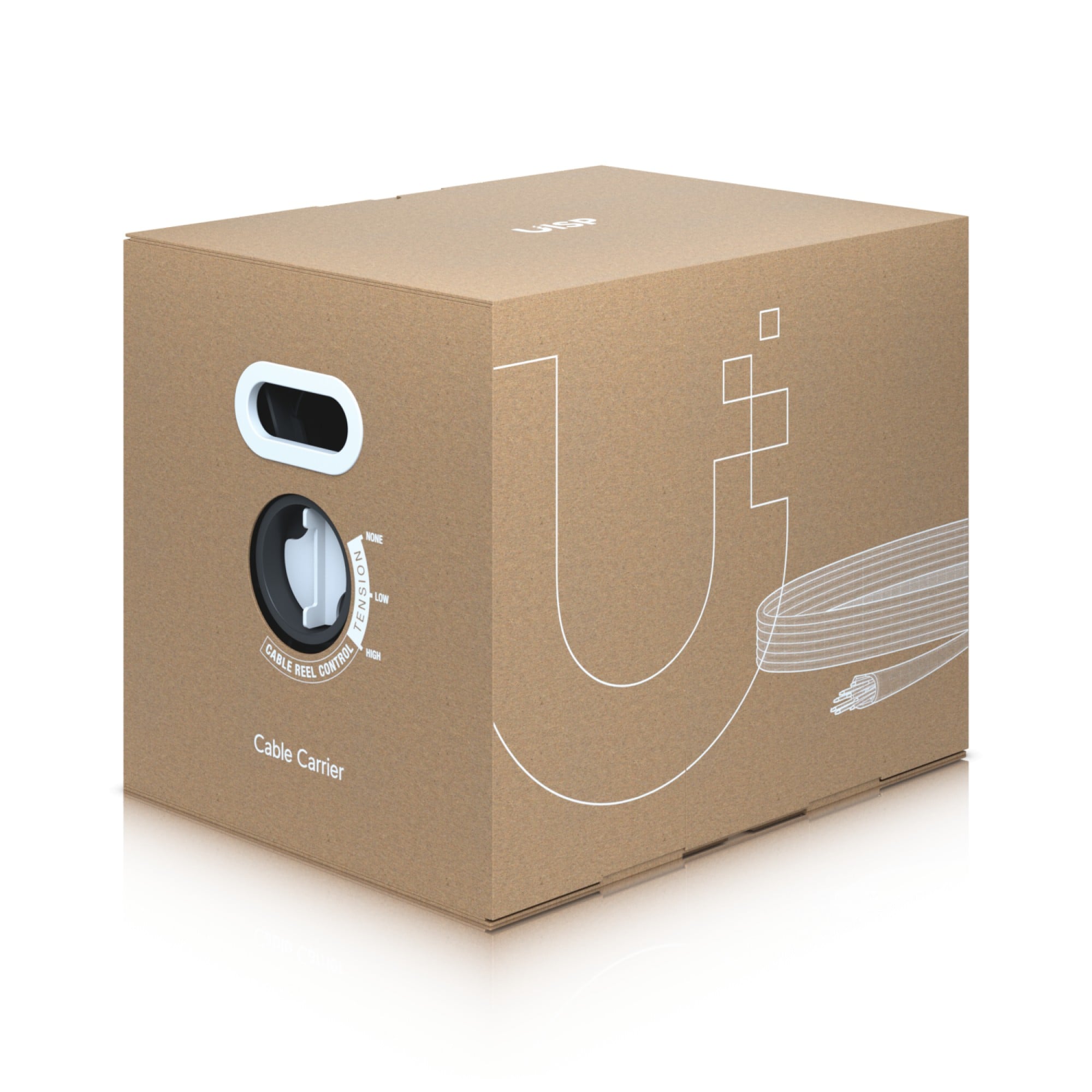 Ubiquiti UISP-CABLE-CARRIER Networks UISP Cable Carrier networking cable 305 m Cat5e