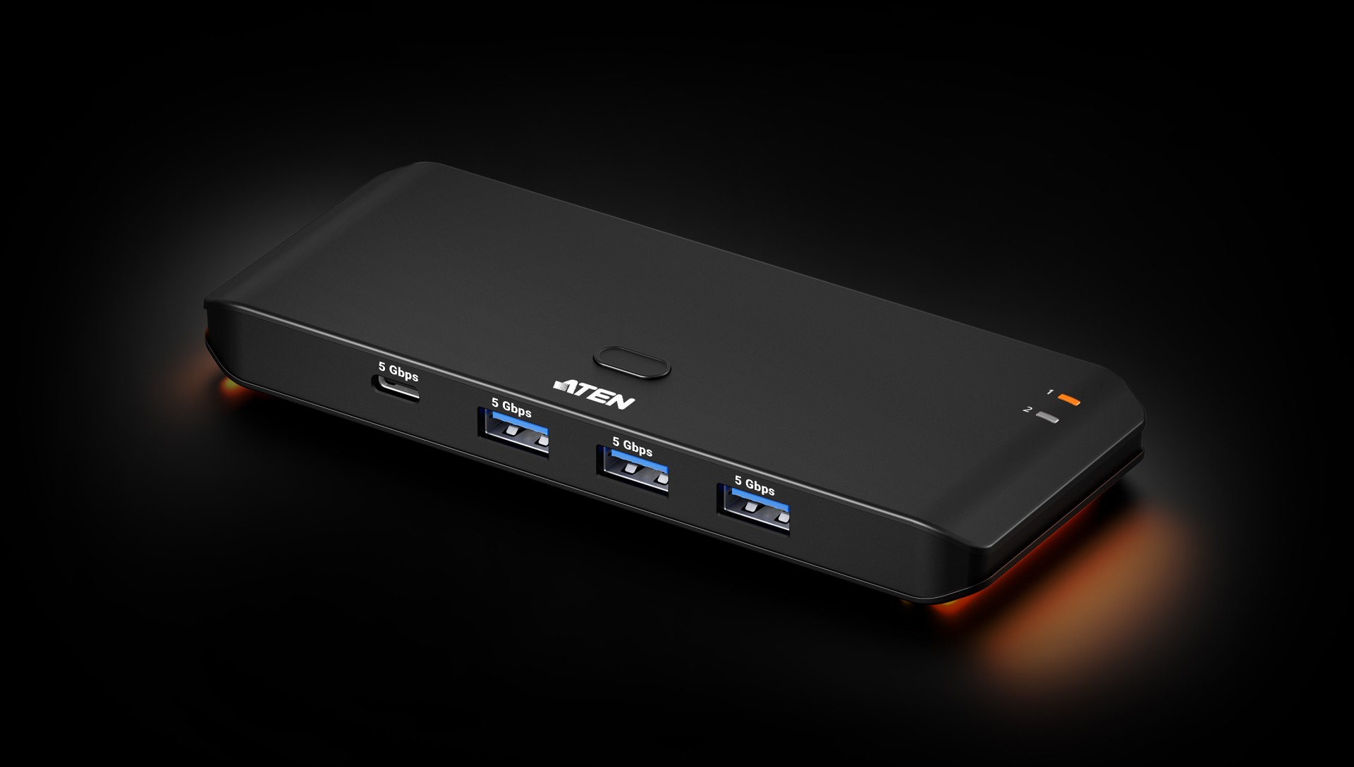Aten US5324-AT 2×4 USB 3.2 Gen 1 Sharing Switch