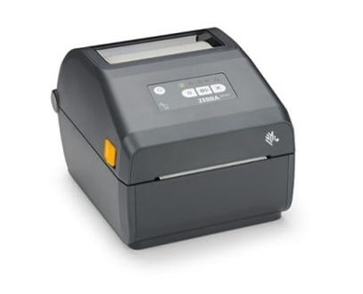 Thermal printer Zebra ZD421; 203 dpi, USB, USB Host, Modular Connectivity Slot, BTLE5, EU and UK Cords, Swiss Font, EZPL