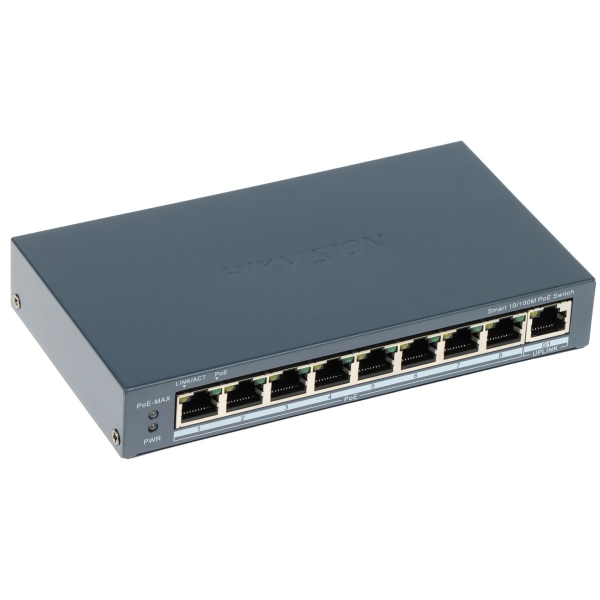 Hikvision DS-3E1309P-EI(B) 8 Port Fast Ethernet Smart POE Switch