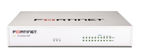 Fortinet FortiGate-60F Hardware plus 1 Year 24×7 FortiCare and FortiGuard Unified Threat Protection (UTP)