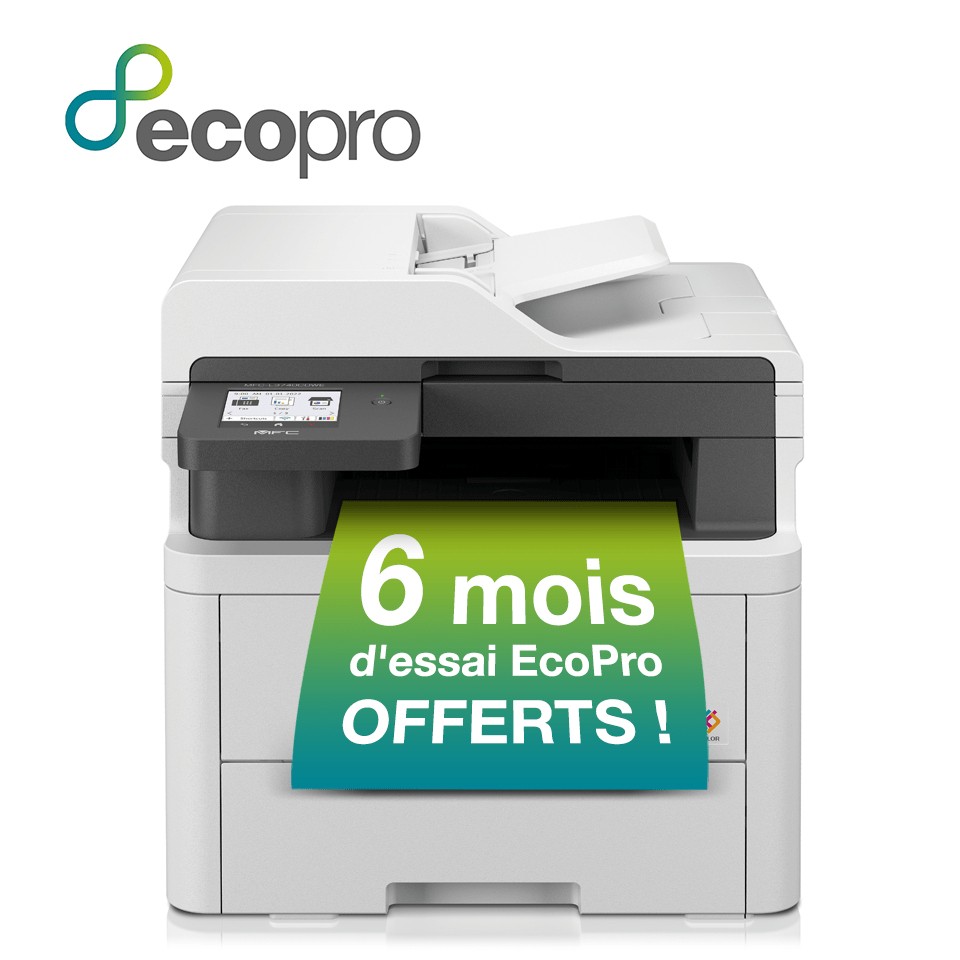 Brother MFC-L3740CDWERE1 4-in-1 Laser Printer – 18PPM, 512MB, USB, WiFi, 2400 DPI