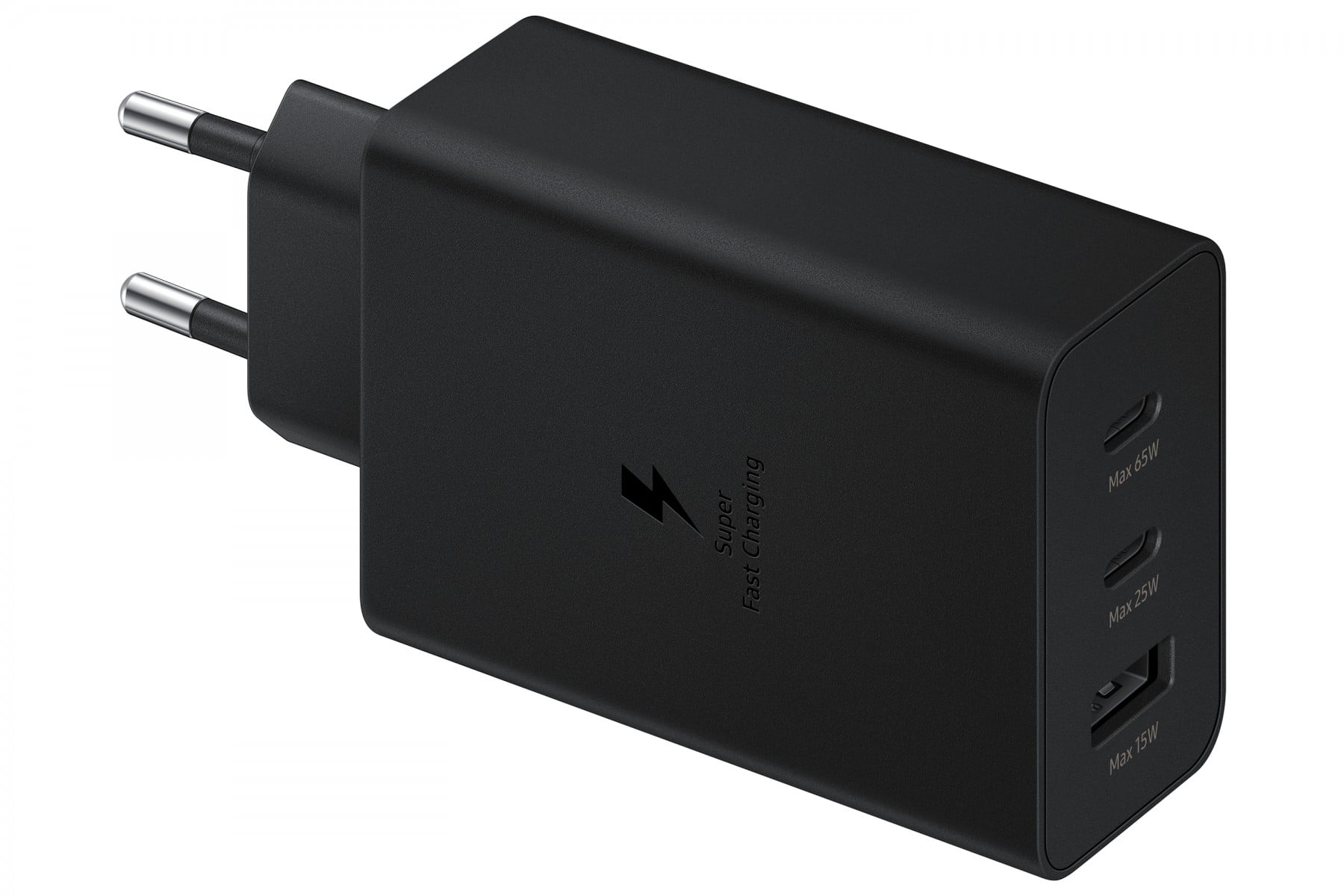 Samsung Galaxy Fast Charger 3 x USB Type C 65W Black