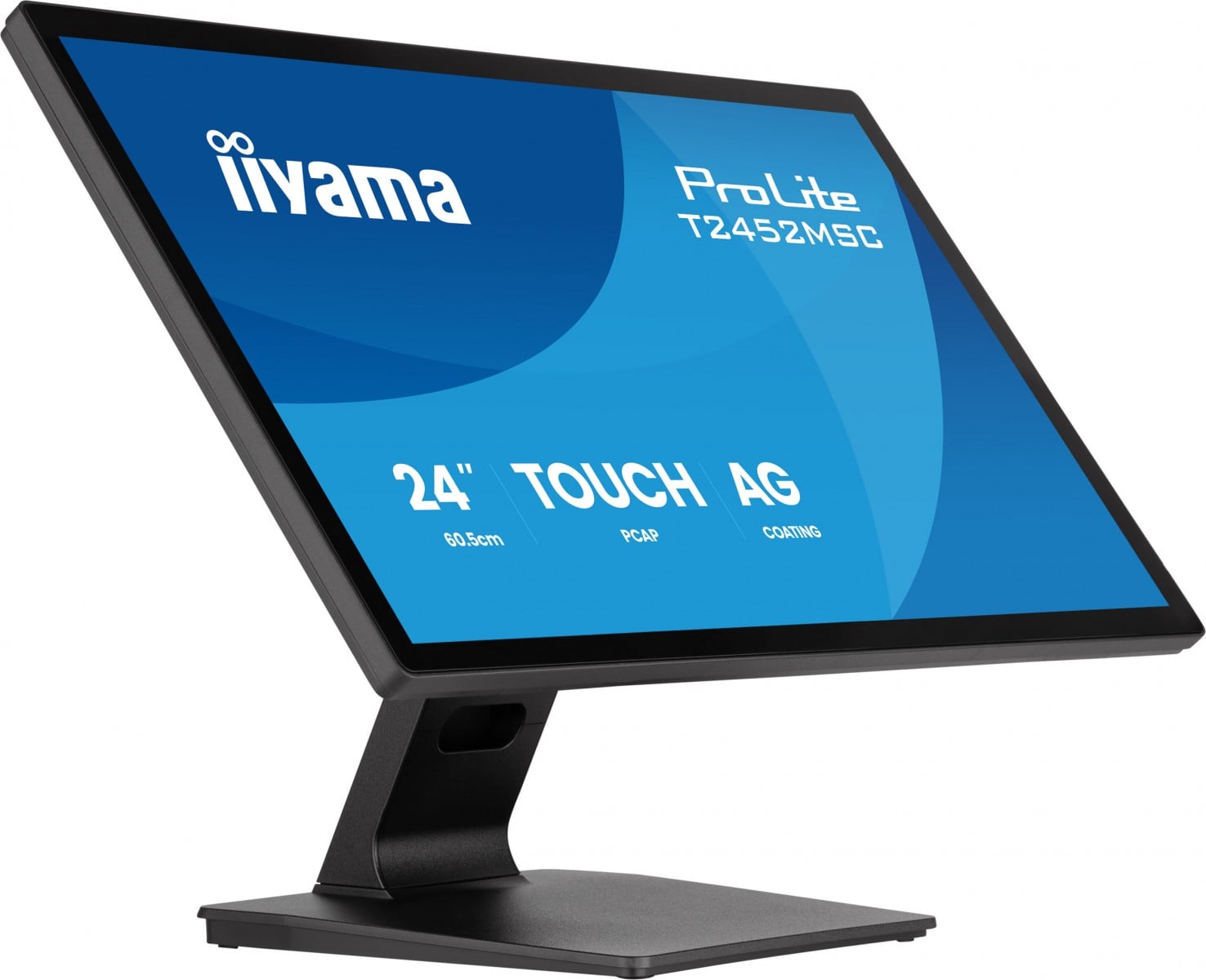 IIYAMA T2452MSC-B2AG 24inch IPS Optical Bonded PCAP 10P Touch with AG and Anti-Finger print coating 1920×1080 Flat Bezel Free Glass