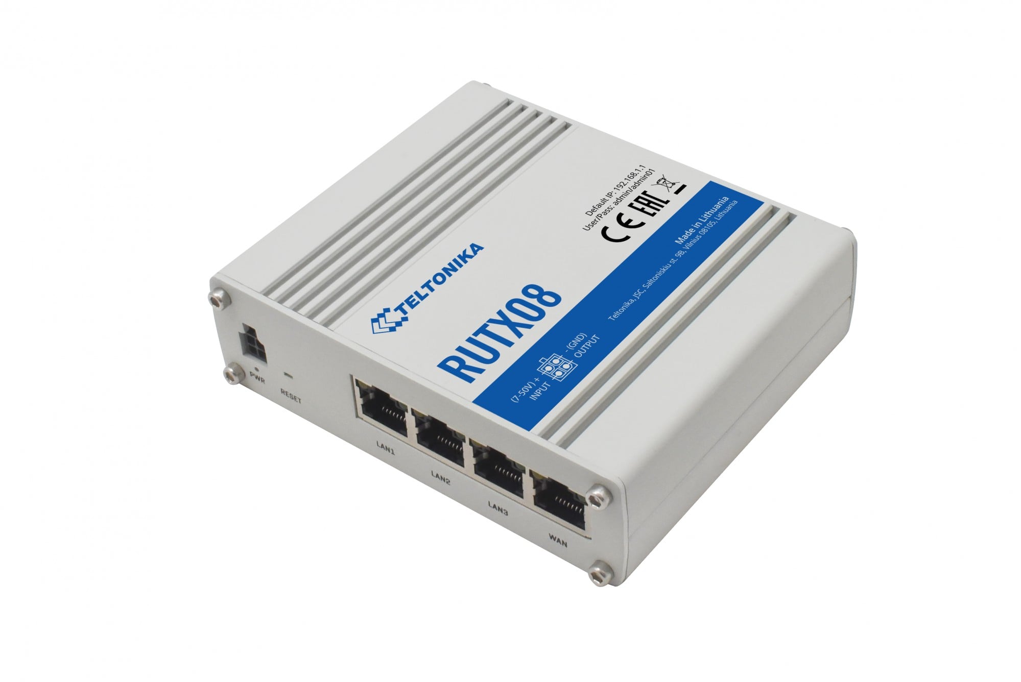 Teltonika RUTX08 Industrial Ethernet Router