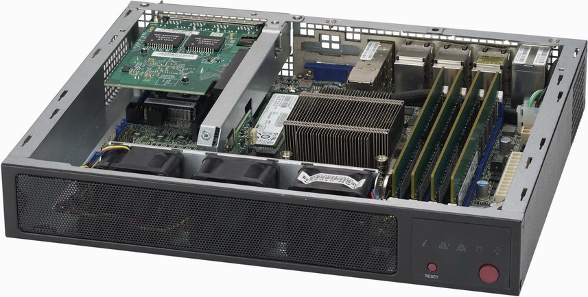 Supermicro CSE-E300 computer case Rack Black