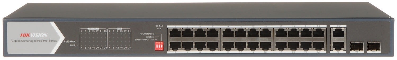 Hikvision DS-3E0528HP-E Hi-PoE Switch