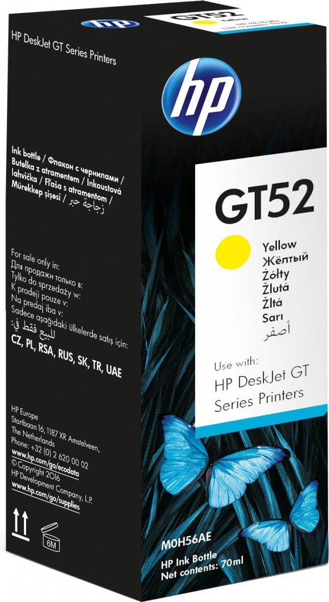 HP M0H56AE Yellow Original Ink Bottle