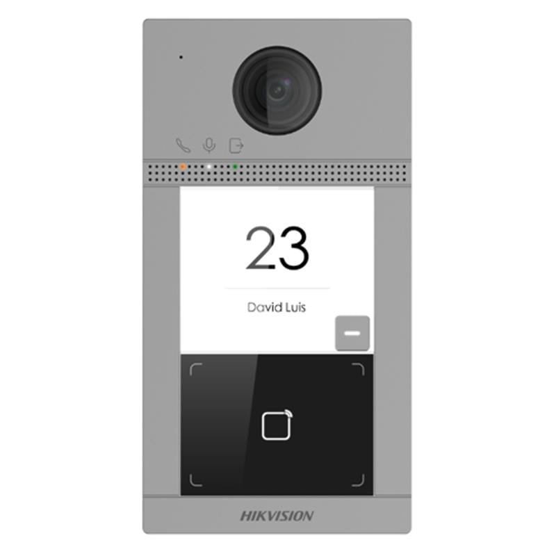 Hikvision DS-KV8113-WME1(C) 1 Button Metal Villa Door Station
