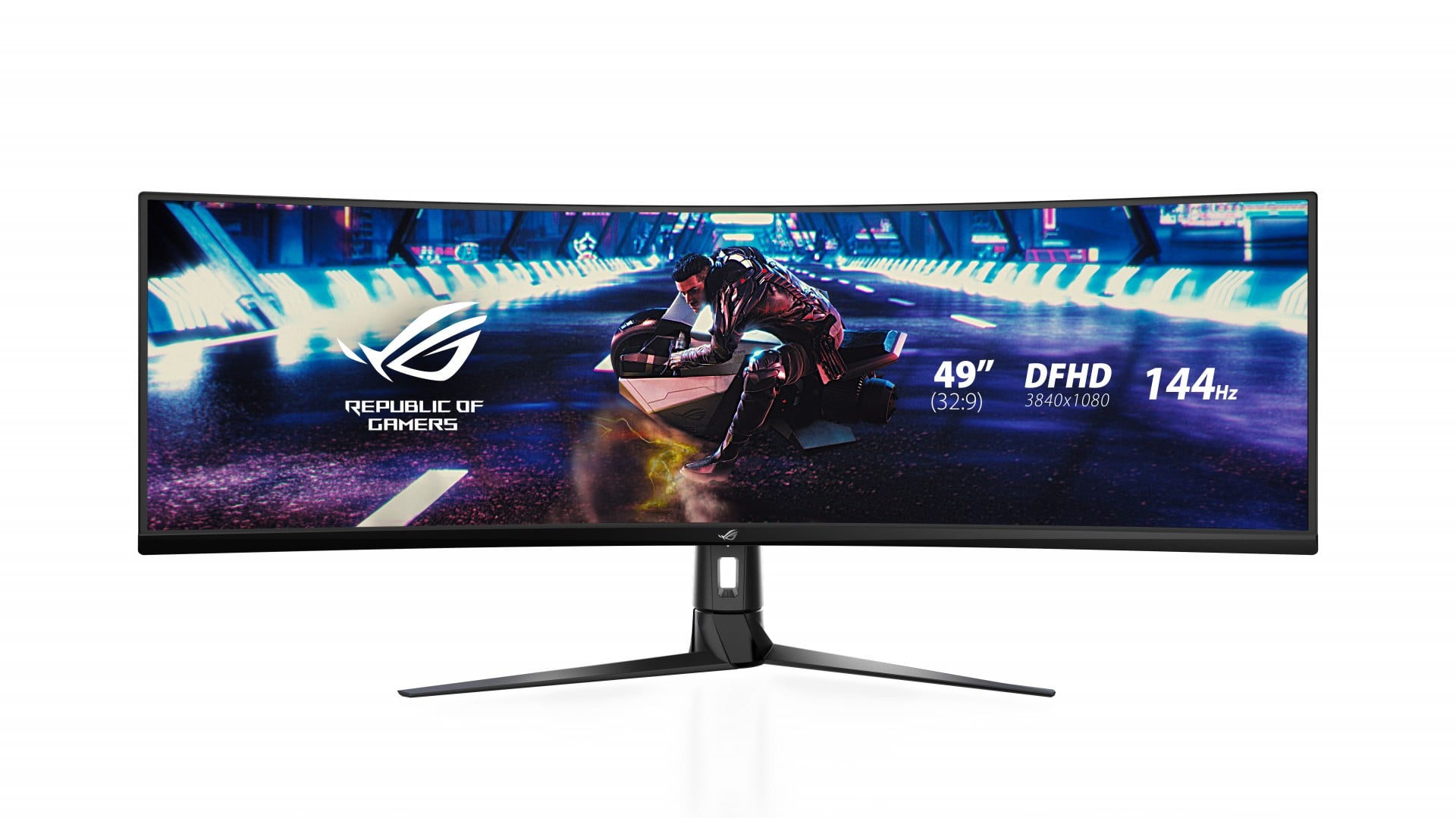 ASUS ROG Strix XG49VQ 124.5 cm (49″) 3840 x 1080 pixels UltraWide Full HD LED Black