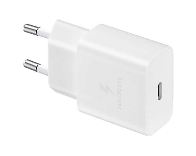 Samsung 15W USB-C power adapter with cable, white